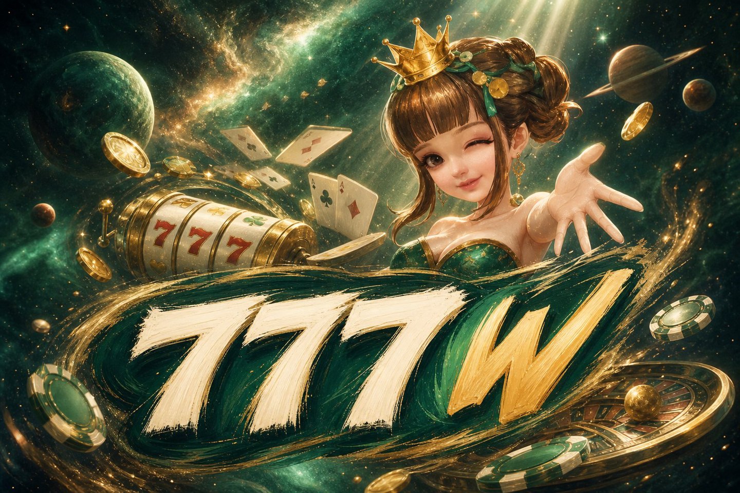 Tampilan menu dan label istilah di platform 777W yang dijelaskan dalam kamus mini